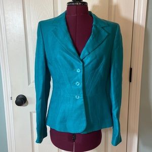 Escada Blazer fitted linen blend Jacket Blazer